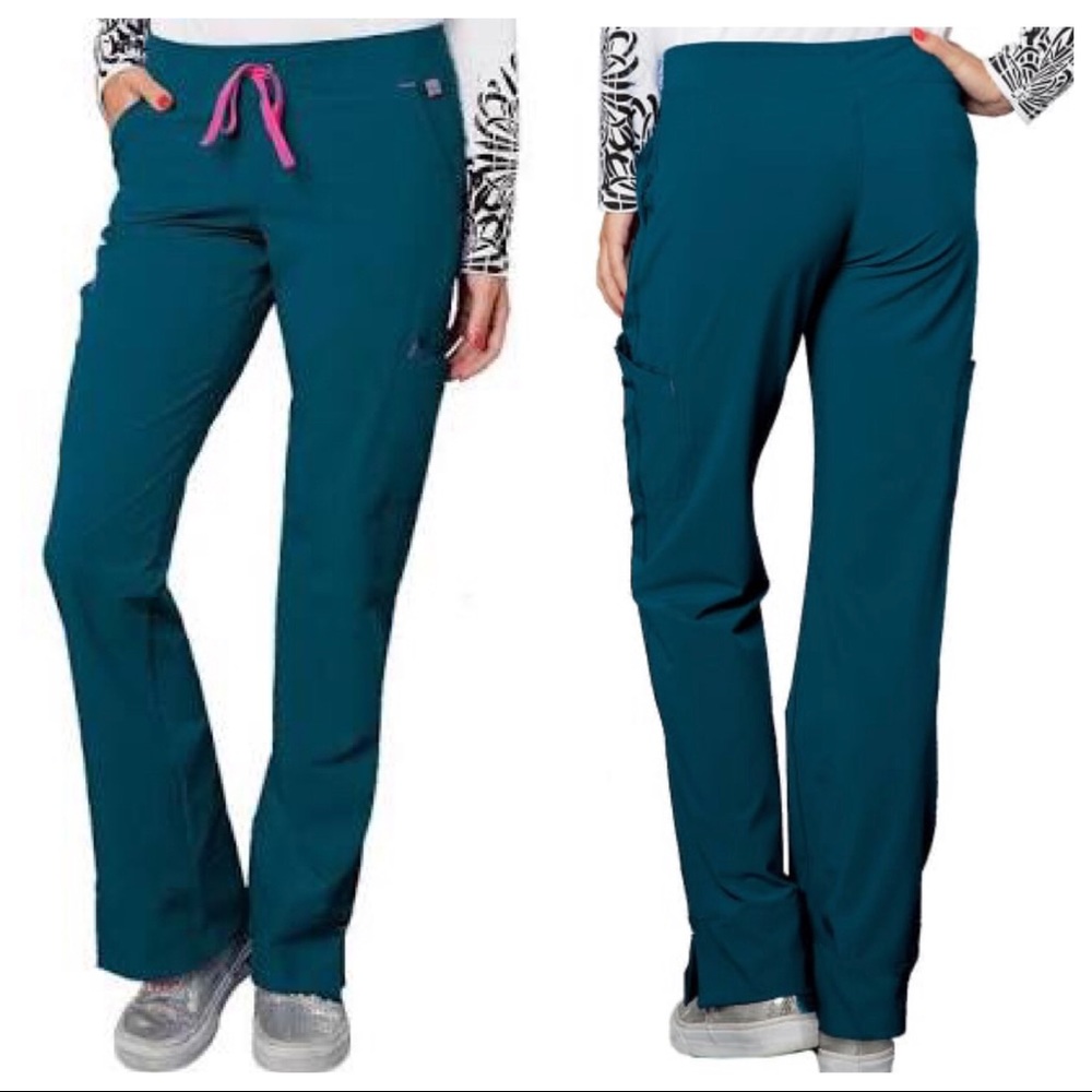 Smitten drawstring soft scrub pants